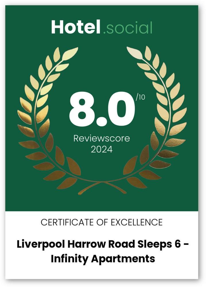 Liverpool Harrow Road Sleeps 6- Infinity Apartment מראה חיצוני תמונה